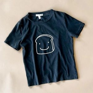 Joah Love Enzo Toast Tee in Vintage Gray - unisex